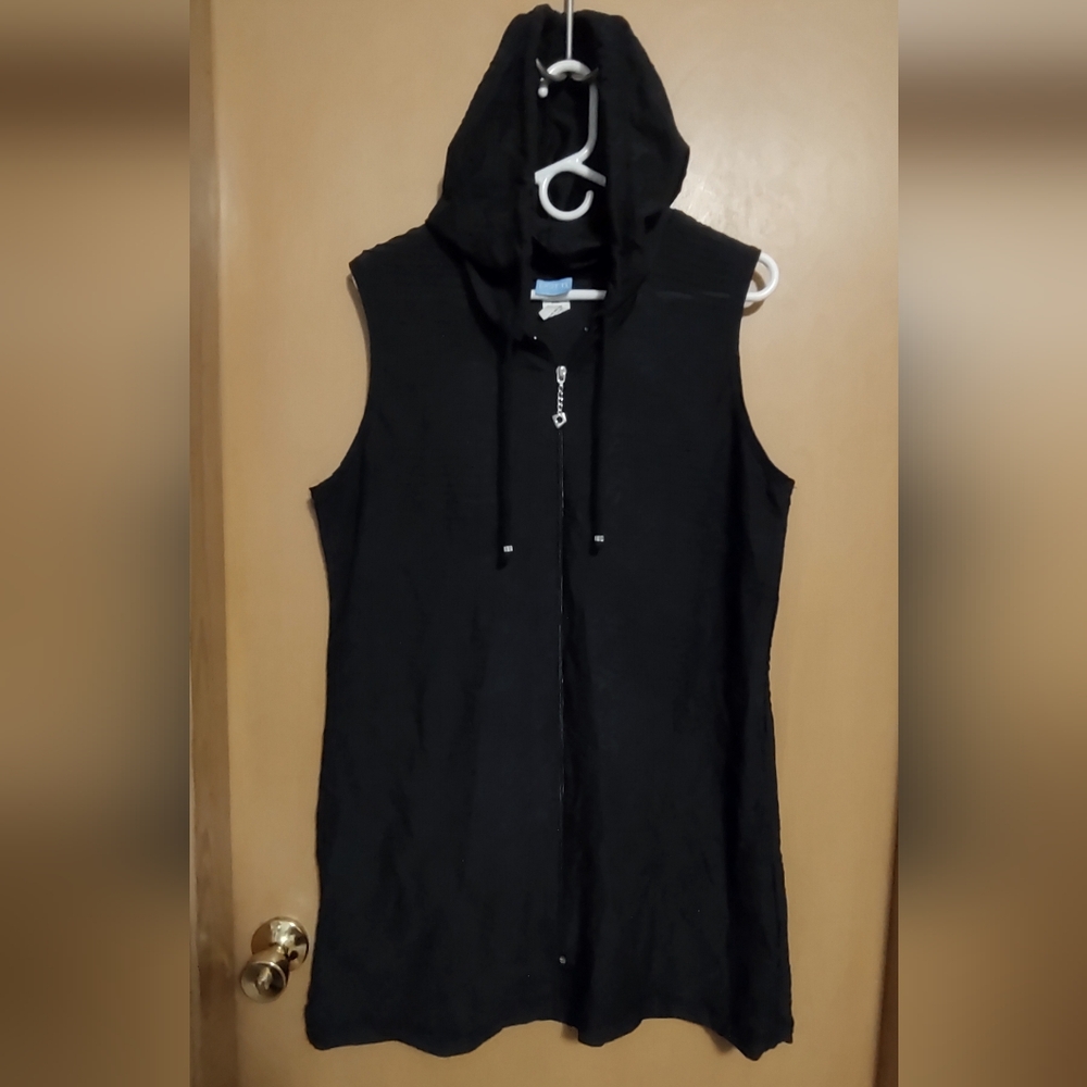 Firm Final price!*Hooded swim coverup(L)